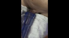 BaldDaddy Sexy man pumps fleshlight &mdash;  while moaning and talking dirty BaldDaddy2