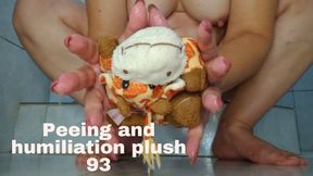 Peeing and humiliation plush 93