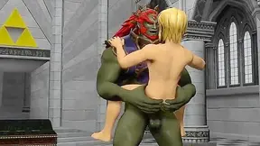 Link Seduced by the Powerful Troll King in Fiery Fantastical Tryst