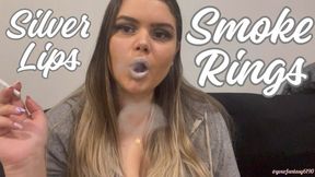 Silver Lips Smoke Rings