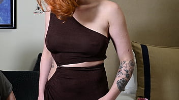 Kat Knife tries on outfits and teases with her sexy body