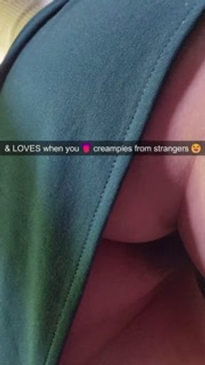 Hairy Hotwife Snapchats Cuck Hubby before Date with Stranger!