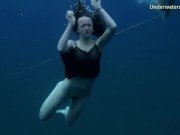 Hot girls on tenerife in the sea