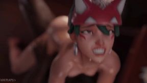 Kiriko - Super Horny to Ride a Big Black Dick