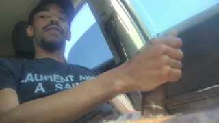 Jackin my big black dick