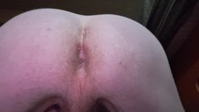 Your Lil' Step Step-brother Gives You a Fine Look of His Uber-adorable Bum and Playthings in Cock-squeezing Bum Penetrate-fuck hole Close Up