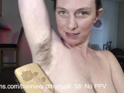 HairBrush Musky Long Hairy Armpits