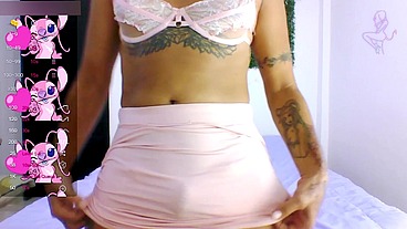 TS Angelique Monroe - Webcam show from October 3, 2023