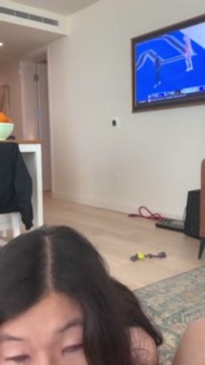 You lost a bet, now your girlfriend has to be your friend's personal hooters waitress for game night