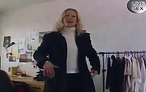 Pretty blonde pees and gets fucked - Venality Productions