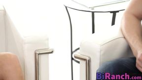 Two hot bisexuals couldn't resist beautiful Gabrielle Gucci