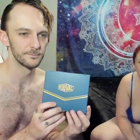 Anal toy prostate massager vibrator with penis ring unboxing