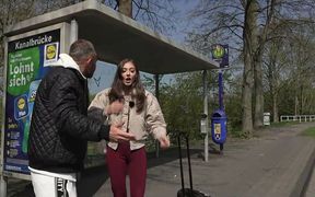 She Has Been Waiting for the Bus for Over an Hour