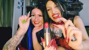 Small Penis Humiliation by Two Goddesses. Are you ready to be ashamed and embarrassed for your size?