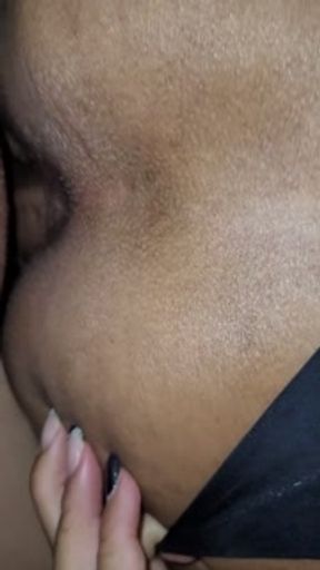 she opens her ass for my penis to enter