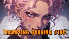 Trampling Gooning #10C: Boot-Crushed Surrender (Animated, Music)
