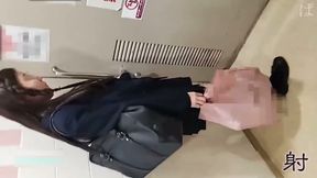 Slutty Asians. Sex in the toilet