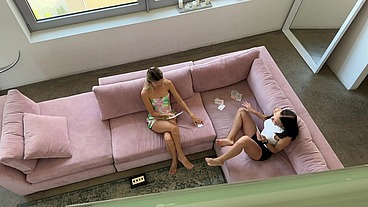 Lesbian sex with Sasha Sparrow and Dean Vandal spy us