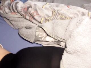 After the College Party I went to my Stepsister's room to Cum on her Booty (FREE USE)