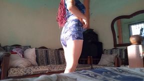 I Found Her in Sexy Clothes Fixing in Her Apartment and I Proposed Sex to Her When Her Husband Wasn't Here