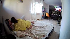 Danildo plays with Kamila's tits while his cock is being pleasured