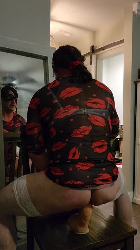 CD fucking dildo