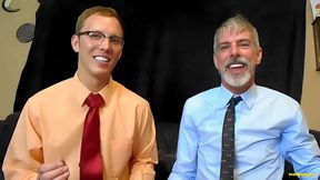 Giant Coworkers Give You Your Annual Peer Review