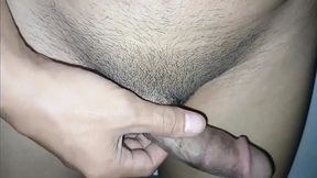 To the Point of Weakness with a Car Mechanic Employee While Masturbating