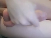 Guy Fucking His Oiled Ass Deep into an Intense Shaking Orgasm