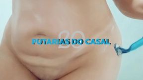 coroa se depilando no banheiro enquanto corno do marido saiu para trabalhar.