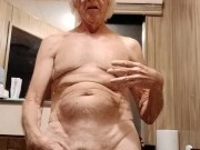 Because no one watches a man pee or play with his cock