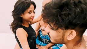 Desi Threesome Video Step father and stepson had sex with the Step daughter. Fuck har pussy Indian Hindi Audio