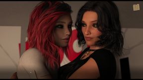 Jade and Lisa get naughty in a rock star update