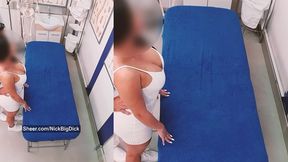 creampie - el masajista se folla a esta preciosa latina y se corre dentro de su cono