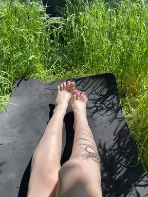 Feet at the Nature