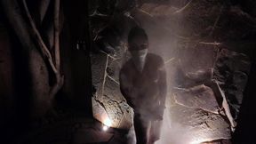 Steamy Asian Muscle God: Hot Tub Flex, Ass Tease & Poolside Cum Explosion