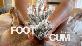 🦶🏼💦 FOOT CUM 💦🦶🏼