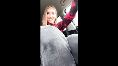 Pulled Over Cause I Really Had To Cum - Risky Masturbation - Sweet Bunny