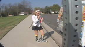 lexi belle fucks zthne ice cream man for a slurpee