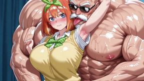 roshi (db) x yotsuba (tqq) ai