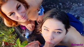 &ldquo_EU TINHA 18 ANOS&rdquo_ Duas novinhas e um brocha no meio do mato