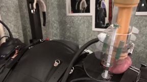 Leather Bondage Bag and Venus 2000 Milking