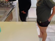 Colombian Vanessa Latina seduces technician to get fucked while her boyfriend is outside