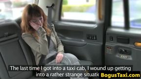 Assfucked British ginger cocksucks cabbie POV