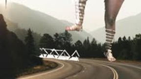 giantess - Giantess Stomps through Teenie City, crush, stomping, female domination 4k