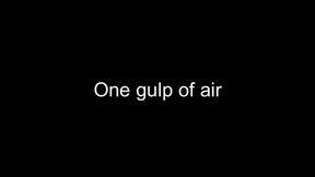 Air Swallowing Burp Experiment! Audio with text