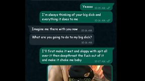 WhatsApp Sex Chat at Work