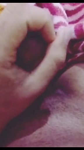 Hot Morning Jerking off in Bed