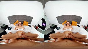 Kristy Waterfall takes a virtual reality camera into her bed