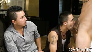 Watch these kinky boys devour each other's cocks like there's no tomorrow!